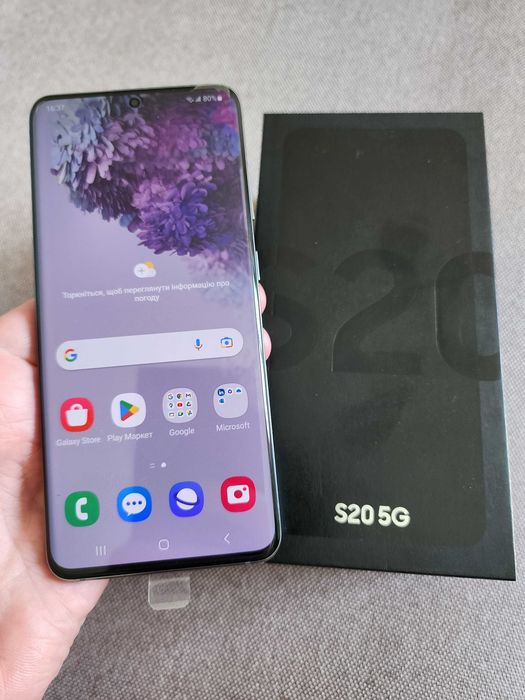 Samsung Galaxy S20 5G SM-G981U1/DS Duos 12/128GB НОВИЙ Snapdragon 865