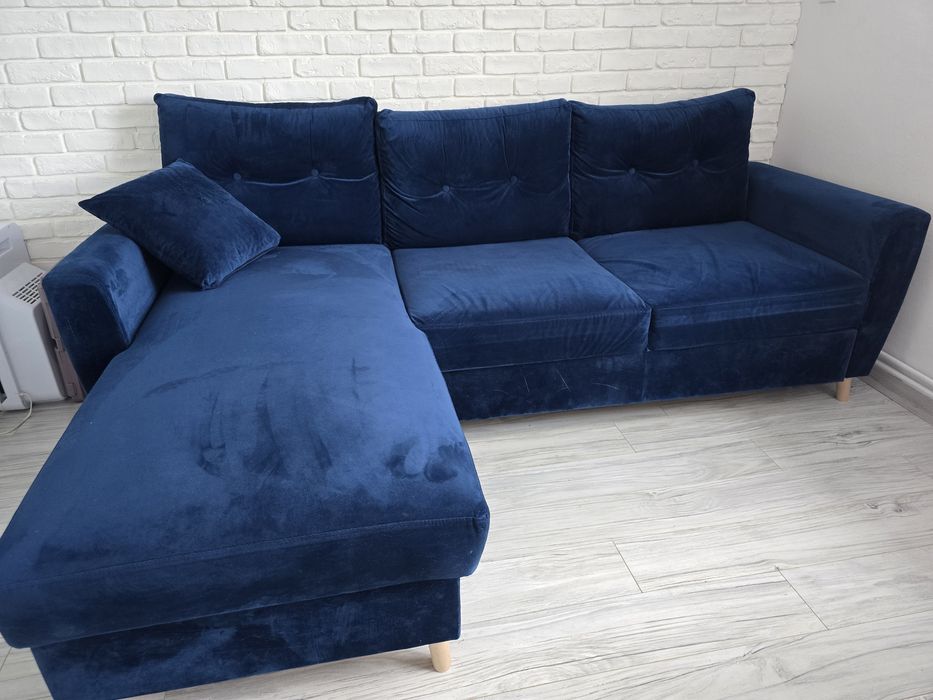 Narożnik z funkcja spania