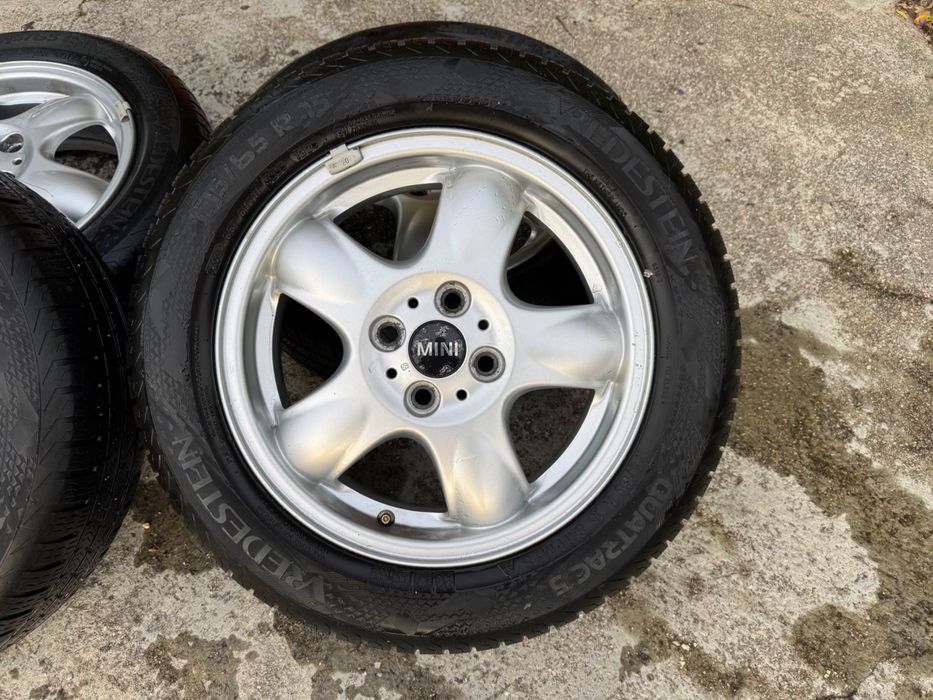 Jantes 15 4x100 Mini Cooper One com pneus