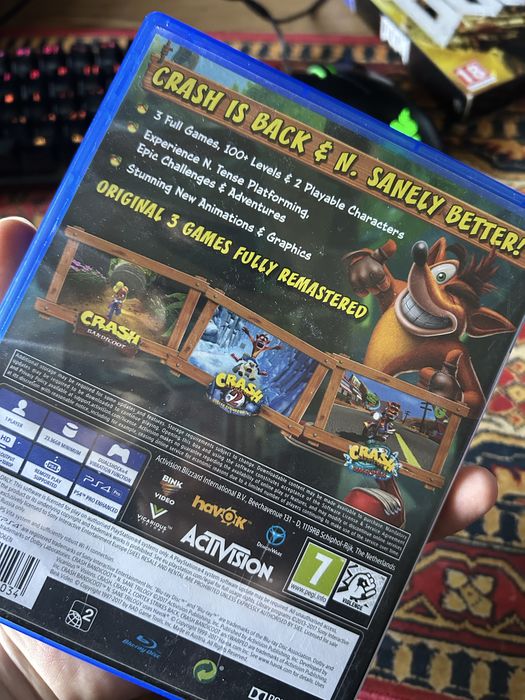 Crash bandicoot insane trilogy ps4