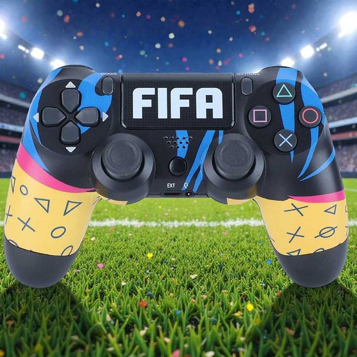 Джойстик геймпад FIFA для PS4 ПК ноутбуку вібрація USB зарядка новий