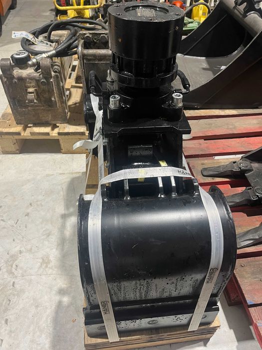Pinça garra hidráulico com rotador / rotativa para mini Giratória Grua
