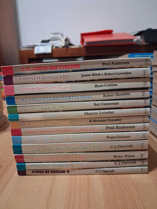 Lote de 13 livros da coleção Argonauta (5ª série, [513-526]).