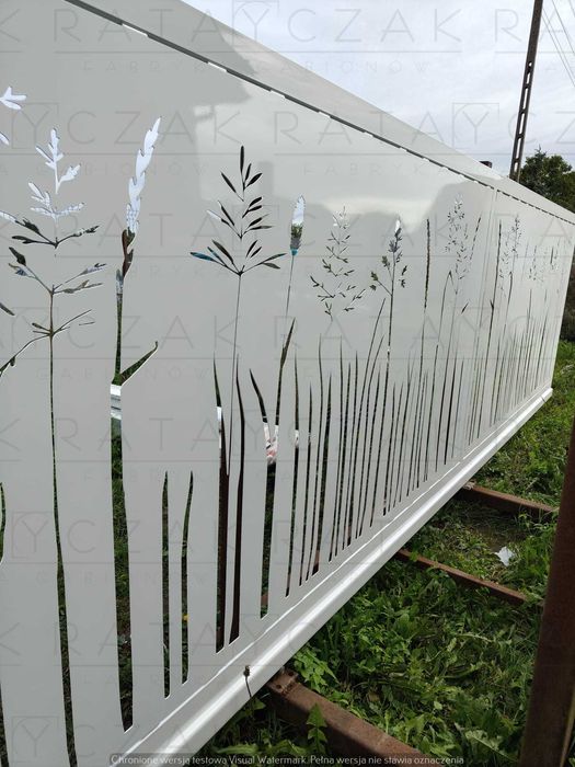 Przęsło laser CNC Nowoczesne projekt klienta wycinane PRODUCENT