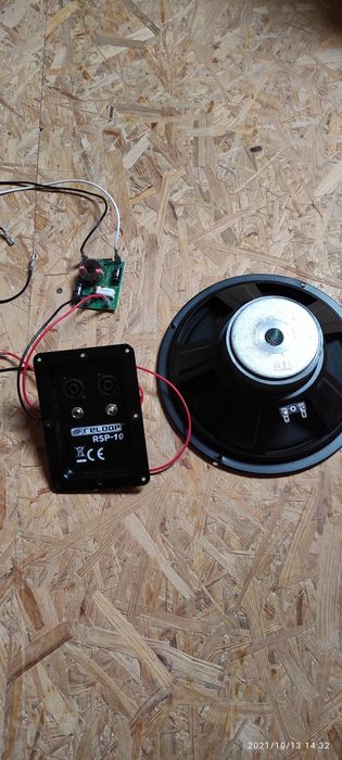 Głośnik 10" oraz zwrotnica reloop rsp-10