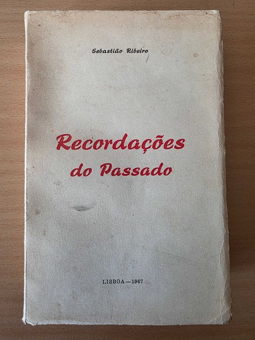 Livro "Recordações do Passado" de Sebastião Ribeiro