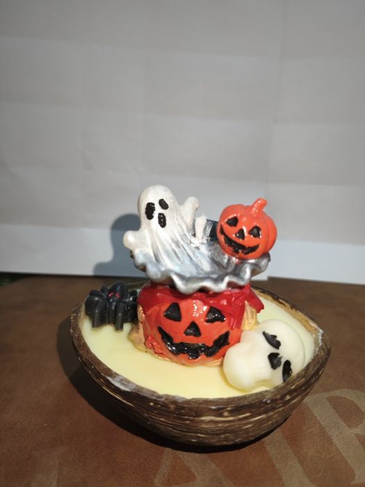 Vela Halloween abóbora