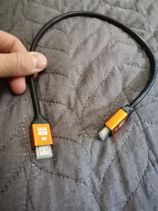 Kabel HDMI 8K. Now