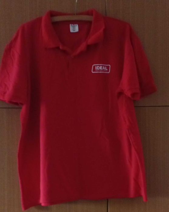 Koszulka polo czerwona