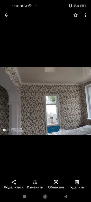 Поклейка обоев недорого