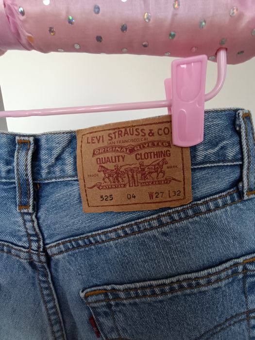 Szorty spodenki jeansowe Levi's niebieskie jeans Levis