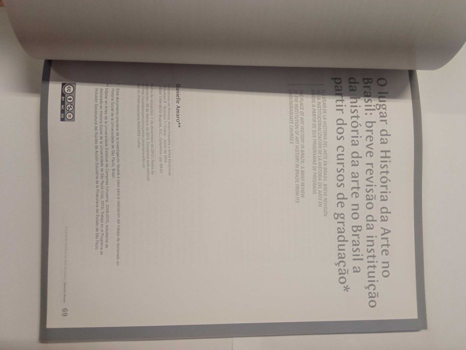 Cuadernos de Música, Artes Visuales y Artes Escénicas