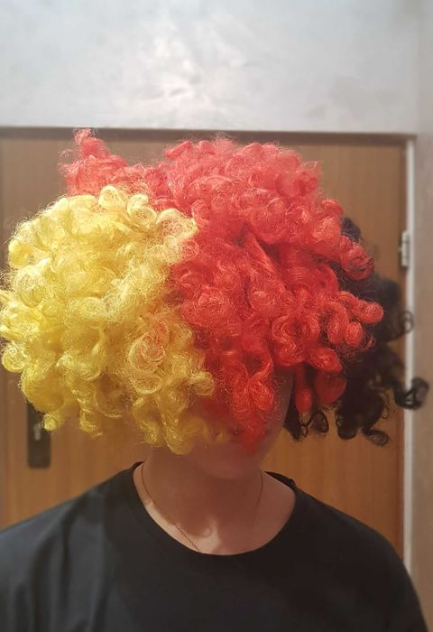 Kolorowa Peruka Klowna