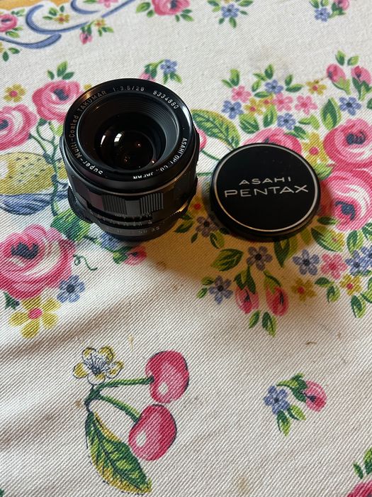 Lente Asahi Pentax SMC Takumar 28mm 3.5f