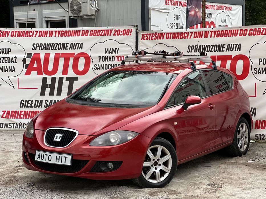 Seat Leon 1.6LPG // Nowoczesny // Kompaktowy // Manual // Zamiana // Raty