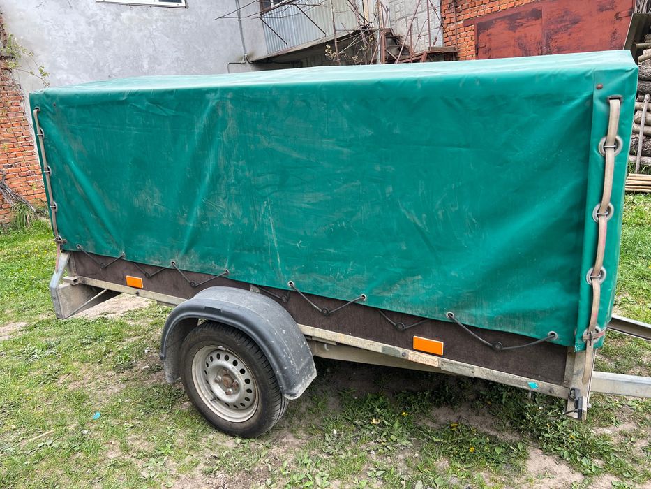 Продам причіп, прицеп, причеп,Vezeko Cargo D 08.2 — 750 кг | Гарний стан | З тентом