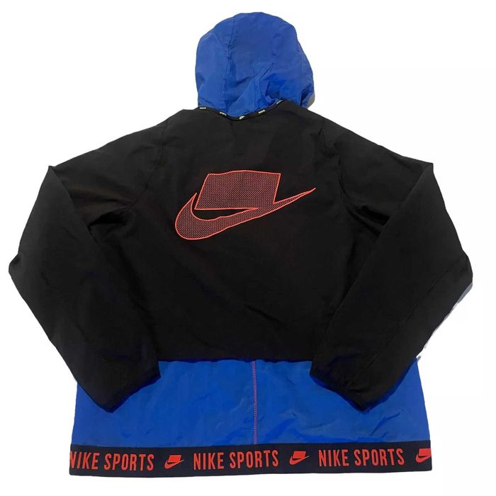 Kurtka wiatrówka Nike sportowa Retro Neon męska z kapturem L Dri-Fit