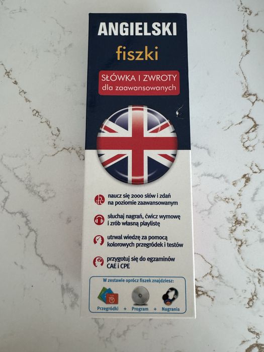 Angielski fiszki słówka i zwroty dla zaawansowanych Edgard