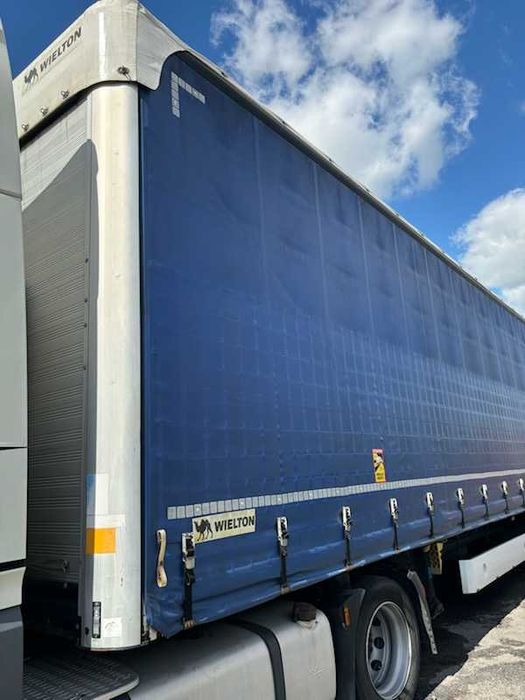 naczepa Wielton , MEGA, OŚ PODNOSZONA, DACH Podnoszony
