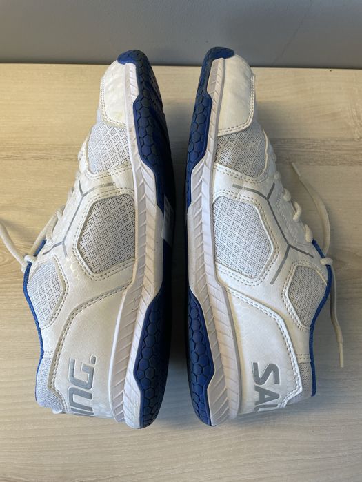 Salming Rival SR White Supersonic Buty Halowe