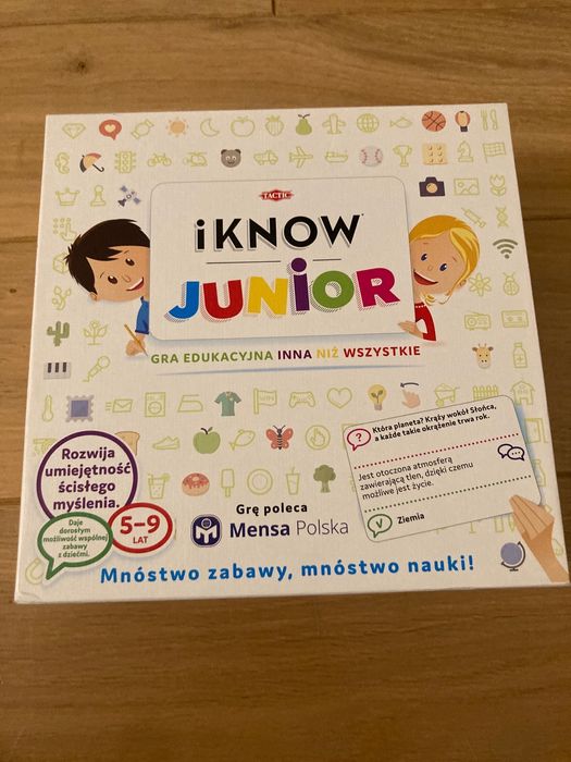 Gra planszowa edukacyjna I know Junior