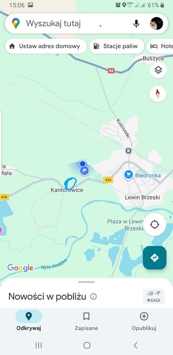 Działka budowlana Kantorowice - Widok 2