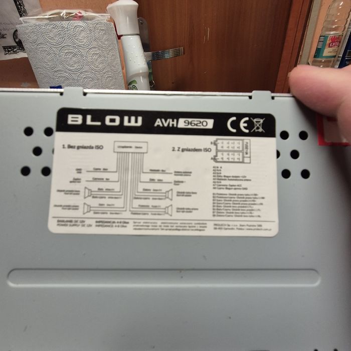 Radio blow avh9620