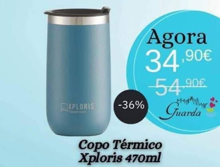 Copo termico xploris - tupperware