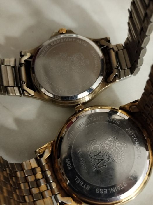 Часы Royal London automatic, годинник мезанічний Англія