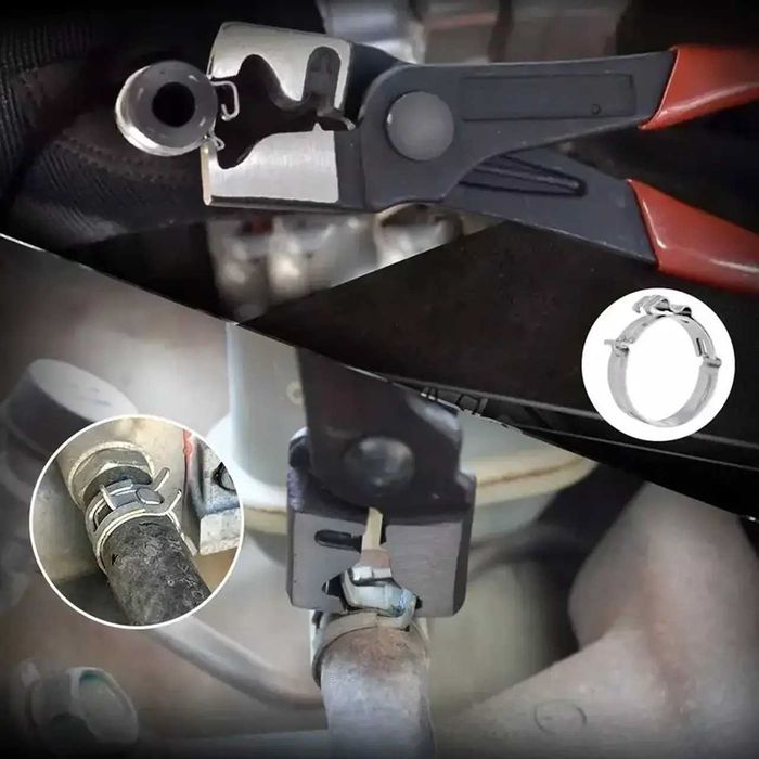 D36-KIT 7 alicates tubos combustível e água, prensa mangueiras