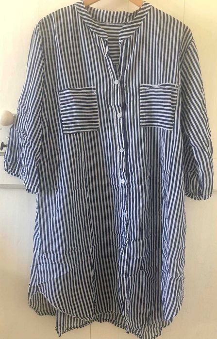 Camiseiro túnica às riscas (NOVO)