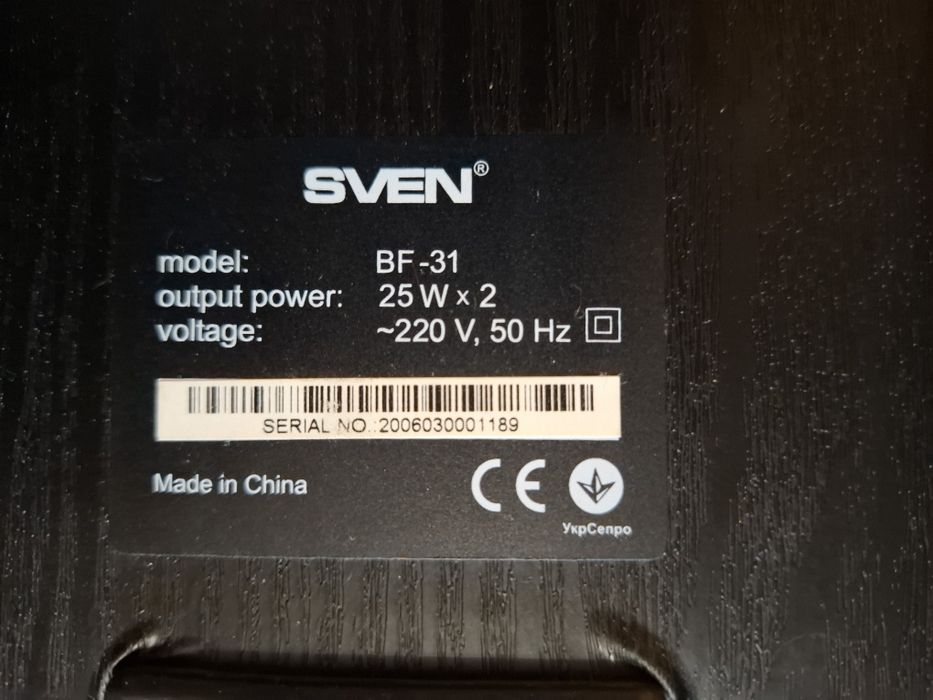Акустичні колонки SVEN