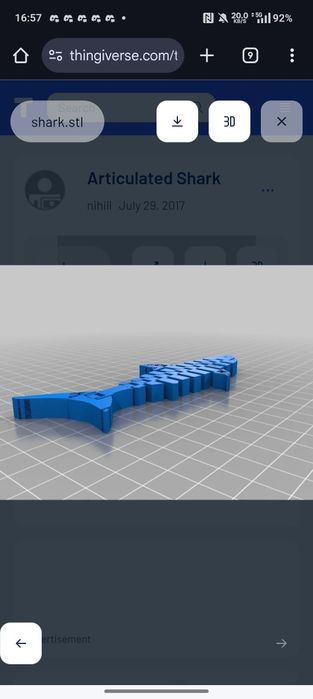 Zawieszka/brelok na klucze rekin