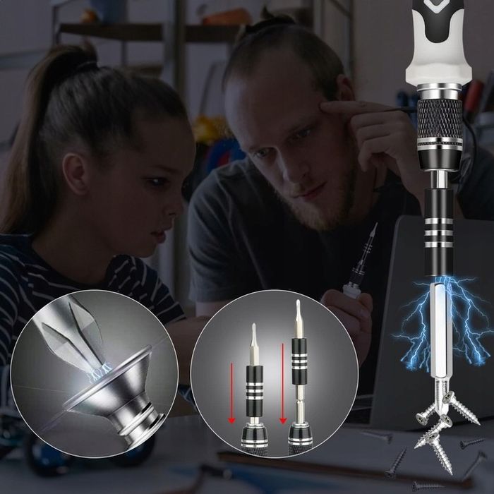 Zestaw Śrubokrętów Precyzyjnych Torx Bity 115w1