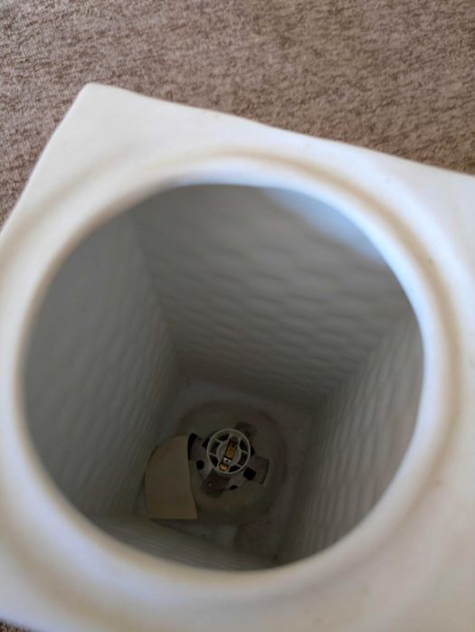 Candeeiro Branco s/lâmpada | Nunca Usado