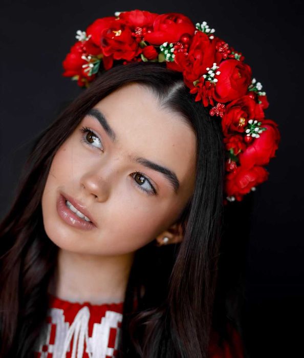 Українські віночки , обручі на голову , обідки