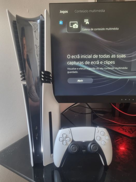 Ps5 Pro 2Tb + Leitor de CD - Aceito Ps5 slim com Leitor como parte do pagamento + acerto monetário da parte do comprador  !!