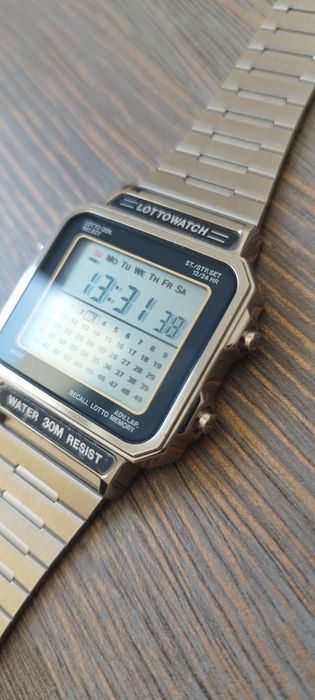 Lotto watch zegarek lcd vintage  lottowatch