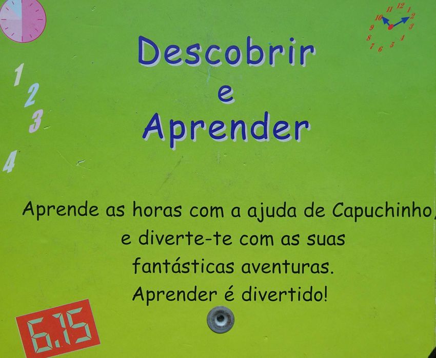 Aprender As Horas (Com a Capuchinho Vermelho)