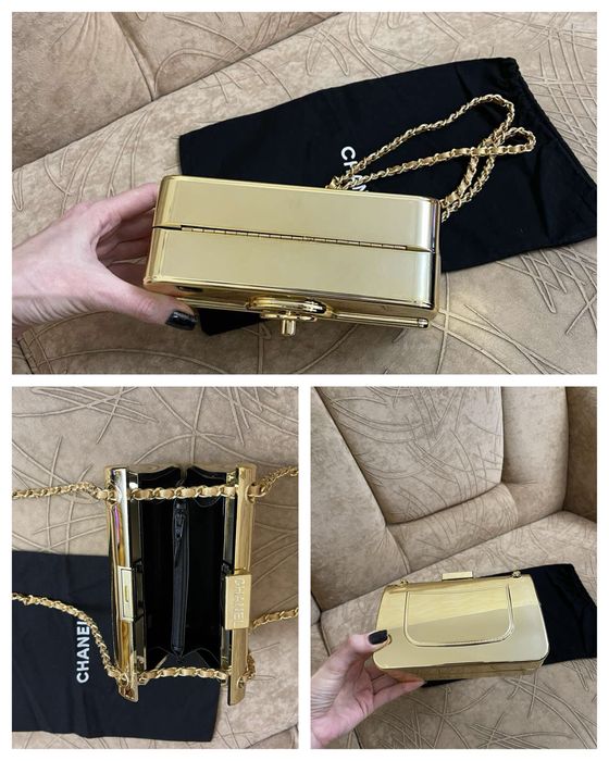 сумочка клатч Chanel Paris made in italy