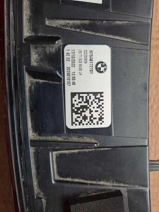 Bmw IX I20 lampa tył lewa