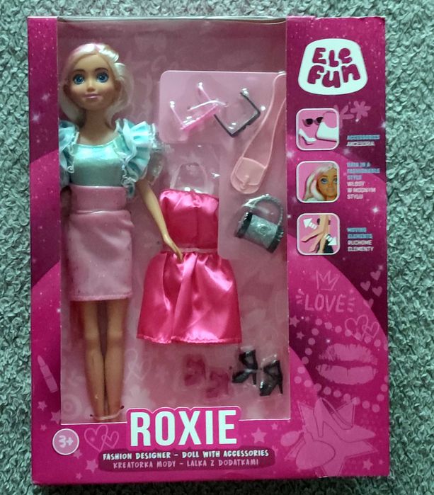 Elefun Lalka Roxie Kreatorka mody