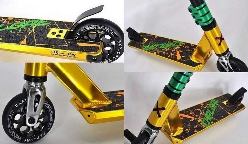 Самокат трюковый для детей! Мощный, Усиленный! Лучшая цена!