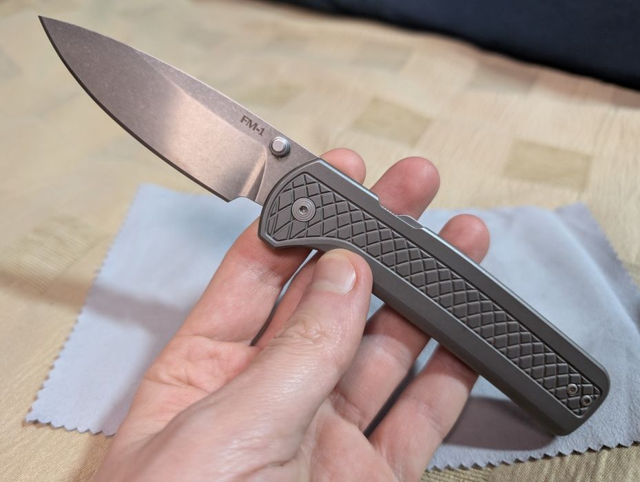 Складний ніж Cold Steel Atlas FM-1 S35VN edc titanium EDC