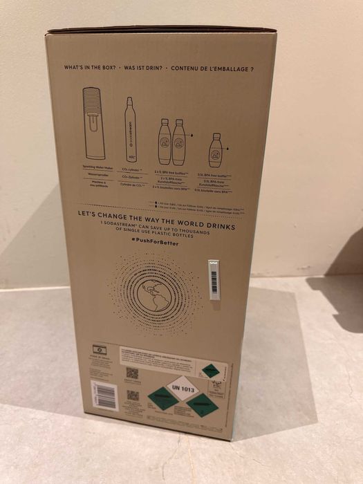 Sodastream TERRA MEGA PACK +3 butelki - NOWY