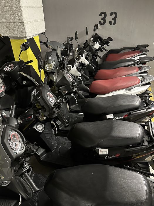 Skuter skutery wynajem wypożyczalnia na dostawy Uber Eats Bolt Wolt