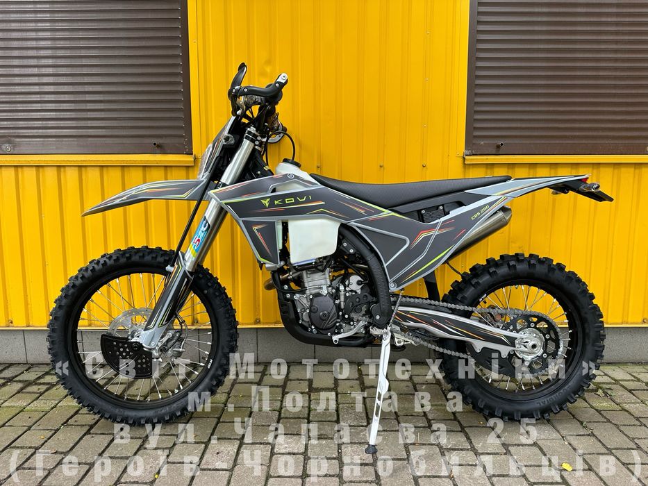 Новий мотоцикл Kovi CRS 250 | 2026 | Loncin 179MM | 41к.с. | ІНЖЕКТОР