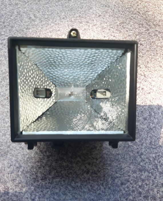Lampa halogen reflektor 500Watt plus dwa żarniki