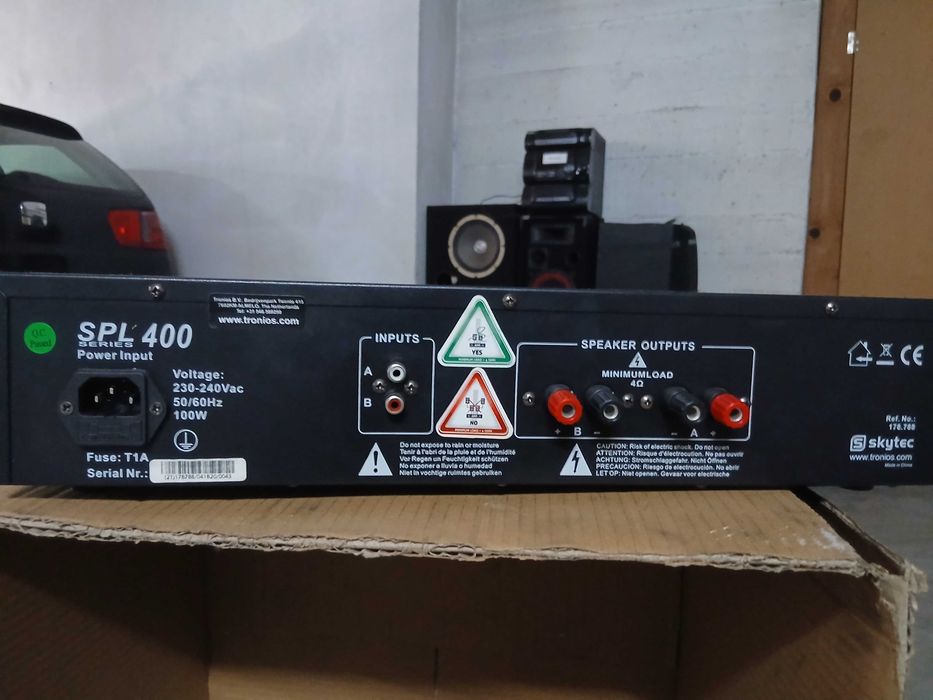 Amplificador SPL 400