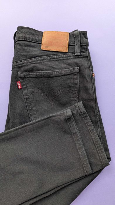 Oryginalne czarne jeansy Levi’s 501® Premium
